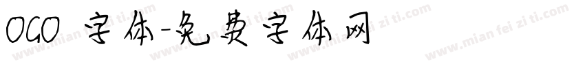 OGO 字体字体转换